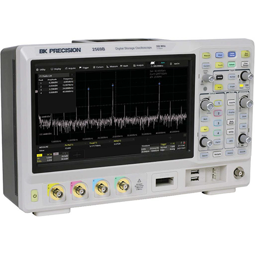 BK2560B数字存储混合信号示波器采用10位垂直分辨率ADC